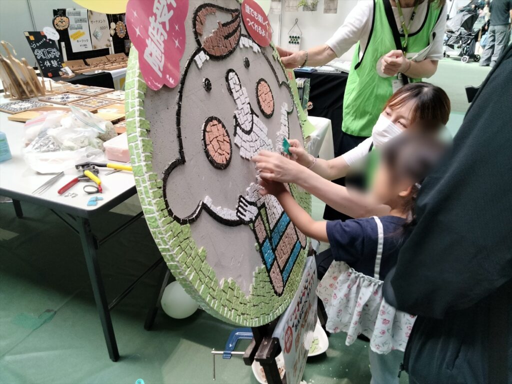 コープみらいフェスタ
ほぺたん作り